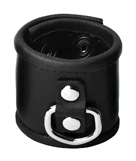 Leather Ball Stretcher With D-ring 2 Inches
