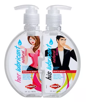His And Hers Couples Lube Combo Pack 10 Oz