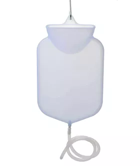 Silicone Open Flow Top Douche And Enema Bag