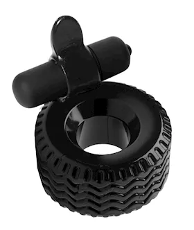 Tread Ultimate Tire Cock Ring With Clit Stimulator