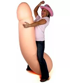 Bounce Back Bob 6 Foot Inflatable Penis