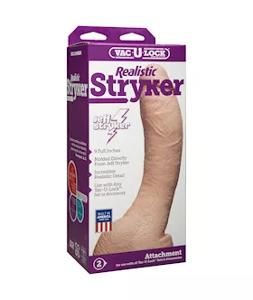 Vac-u-lock Realistic Stryker Dildo