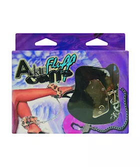 Ankle Fluff Cuffs With Keys