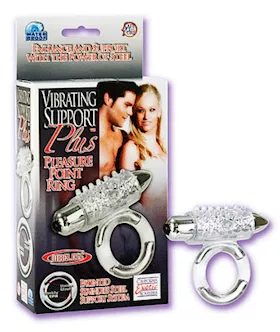 Vibrating Support Plus Pleasure Point Ring