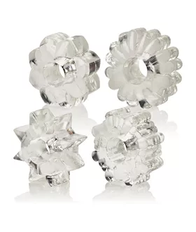 Basic Essentials Set Of 4 Rings