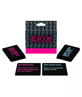 Bedroom Commands Card Game Game