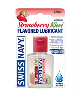 Swiss Navy Strawberry Kiwi Lubricant 06oz 20ml