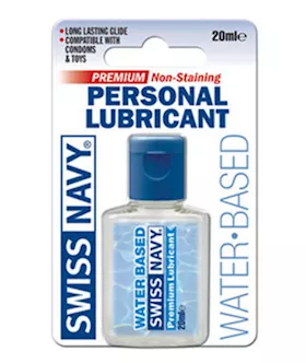 Swiss Navy Mini Waterbased 06oz 20ml Bottle