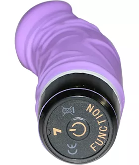 Silicone Classic Vibrator - Thick Veined