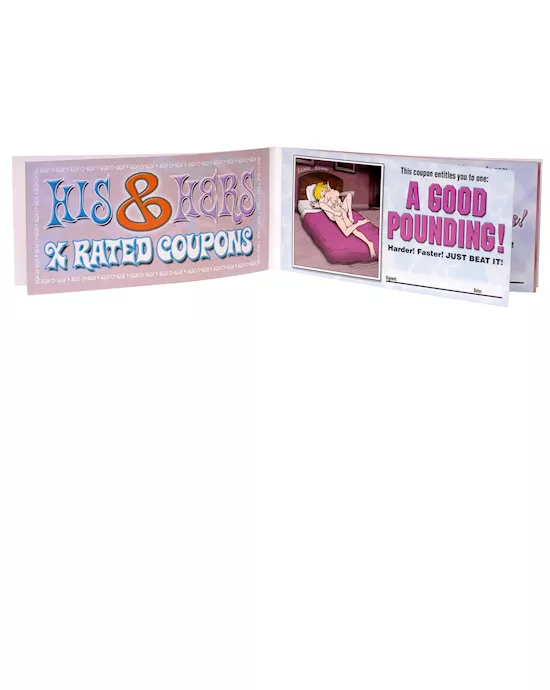 His & Hers X-rated Coupons