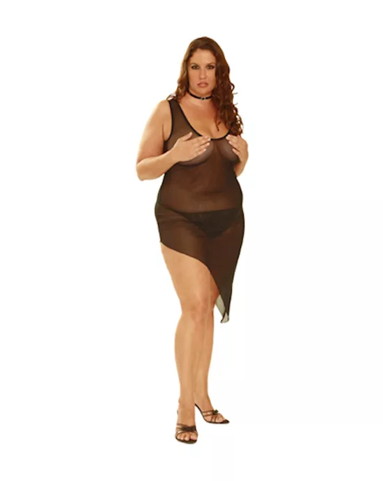 Seductive Mesh Dress