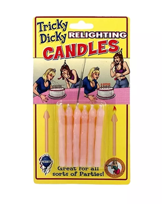 hens night relighting candles