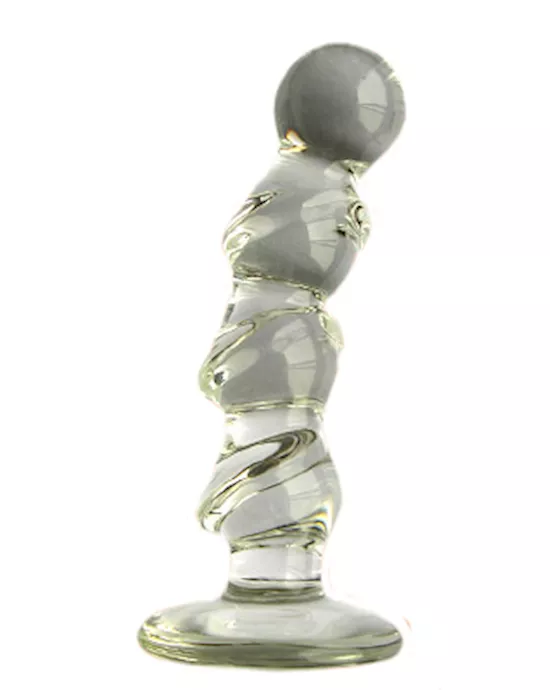 in the sack glass buttplug