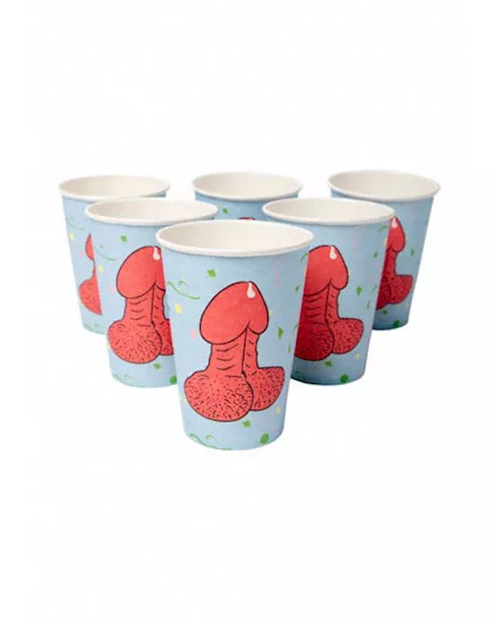 hens night penis party cups