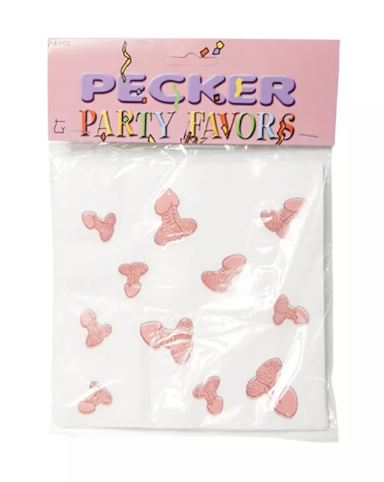 hens night pecker napkins