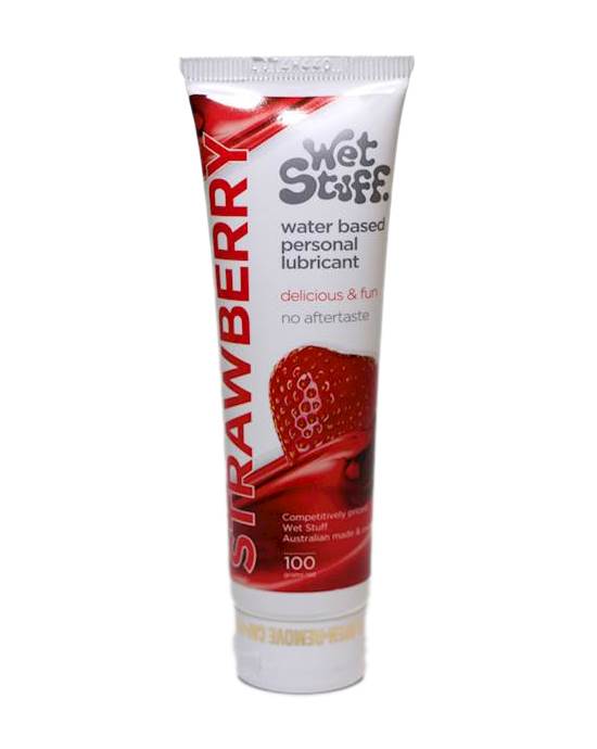 Wet Stuff Waterbased Lubricant - Strawberry