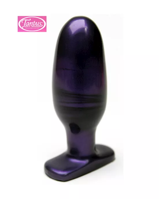 ryder anal plug Small Metal Anal Plug Red Jewel | Best Metal Anal Plugs | KinkOrder main image 1