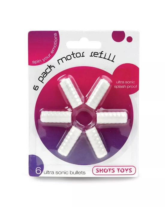 6 Touché Ultra Sonic Motor Refills