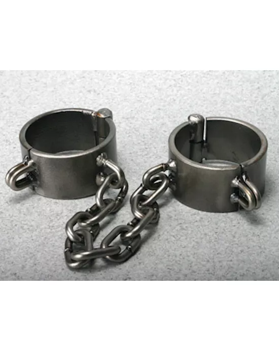 Steel Manacles And Shackles