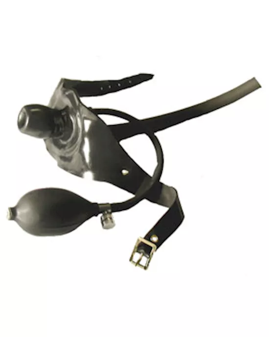 Rubber Penis Gag with Airway