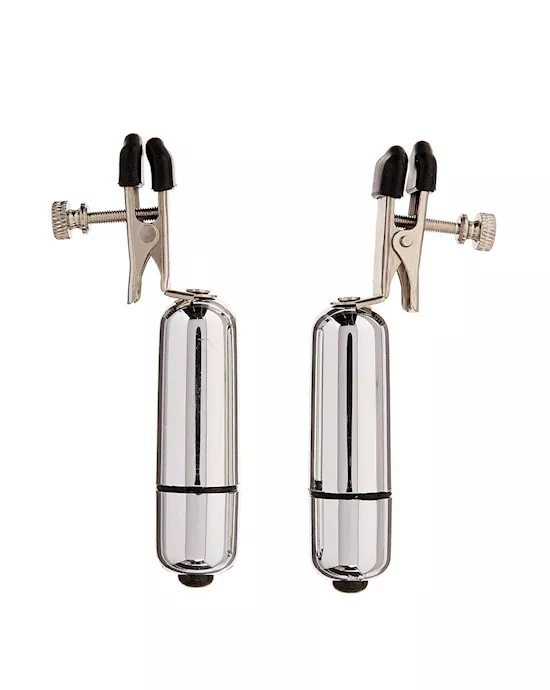 Wireless Vibrating Nipple Clamps