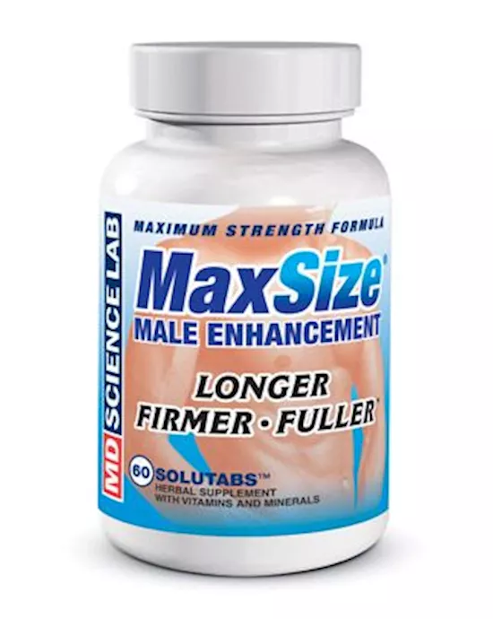 MaxSize Penis Erection Enhancement 60 tablets