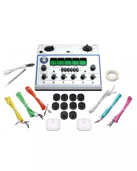 6 Channel Deluxe Electrosex Power Box