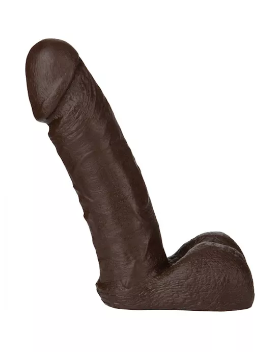 8 Inch Realistic Black Cock Vac-u-lock
