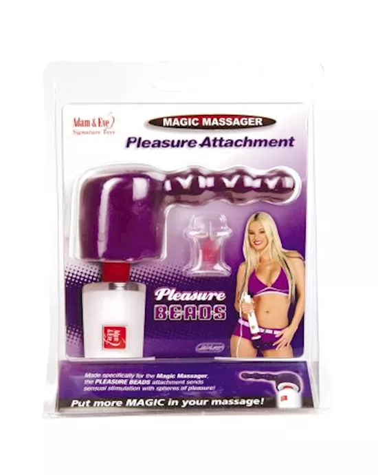 Adam and Eve Pleasure Beads Magic Massager Pleasure Attachment