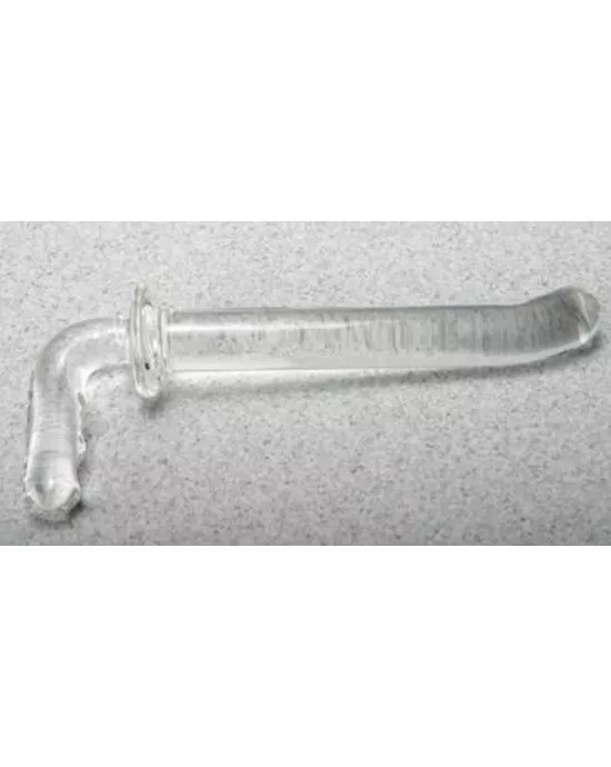 Smooth G-Spot Dildo with Handle