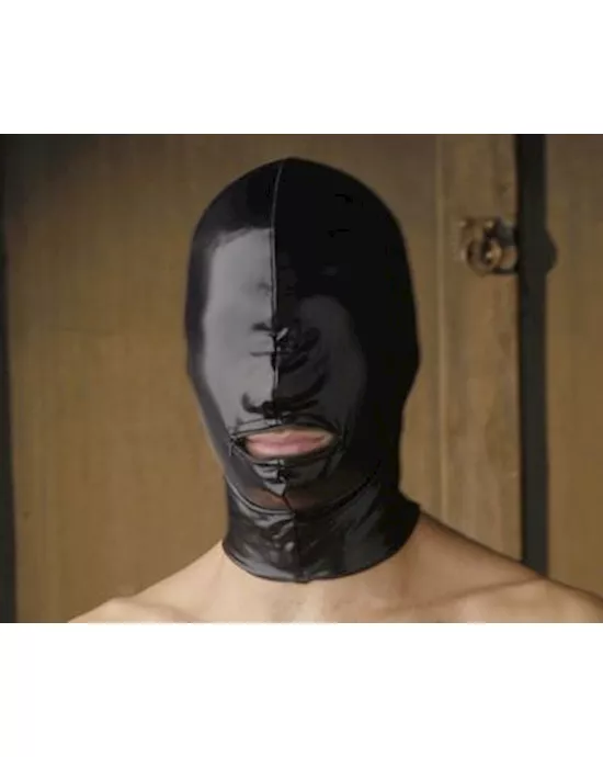 Zippered Eyeless Hood