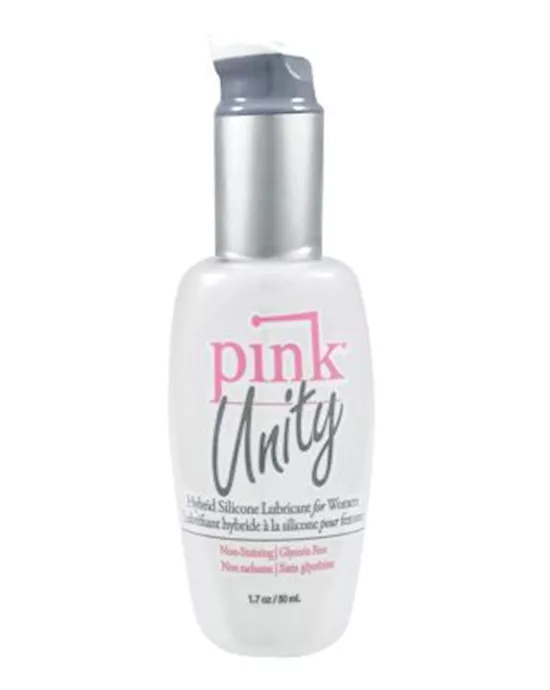 Pink Unity Hybrid Silicone Lubricant for Women