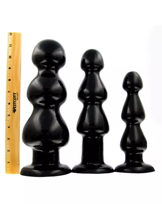 Three Bumps For Your Rump Butt Plug