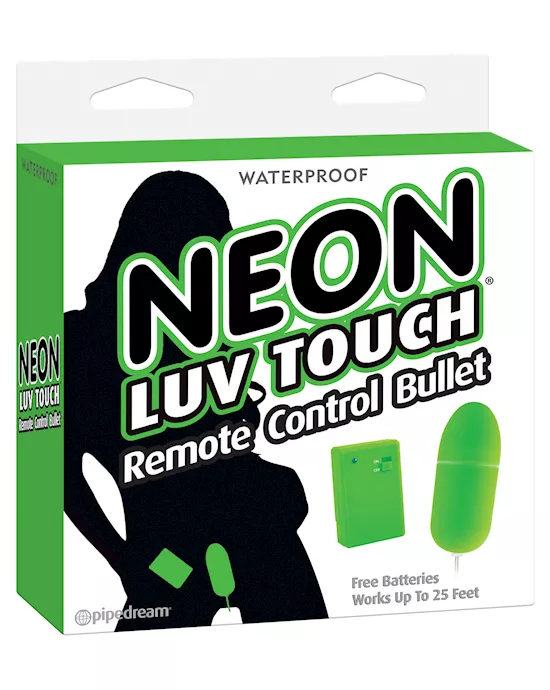 Neon Luv Touch Remote Control Bullet