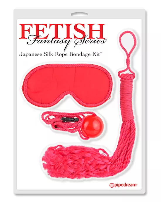 Fetish Fantasy Series Japanese Silk Rope Bondage Kit