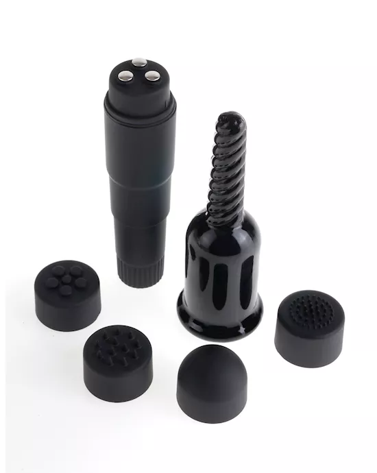 Fetish Fantasy Series Limited Edition Mini Mite Vibe With Attachments