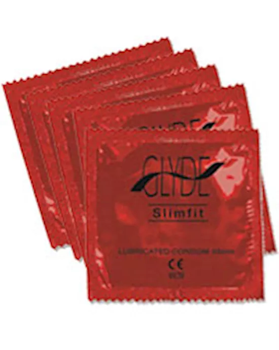 GLYDE Flavoured Slimfit Condom 10 pack