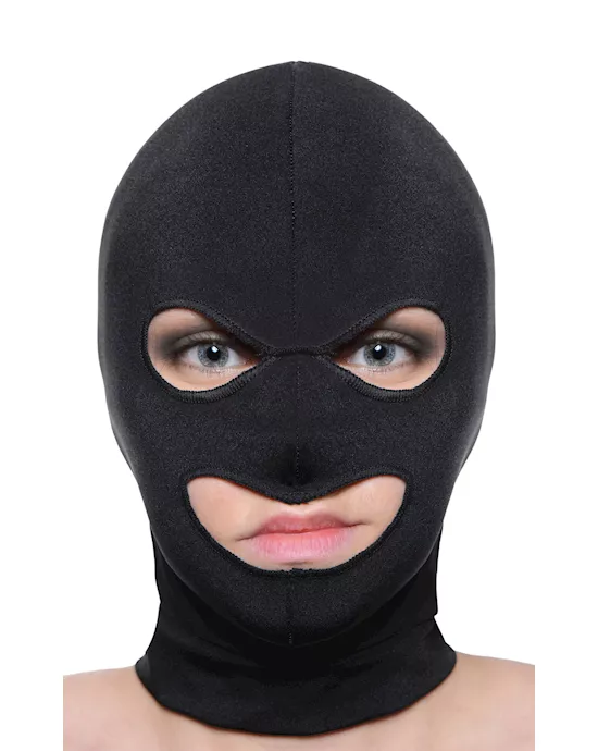 Facade Hood with Eye and Mouth Holes