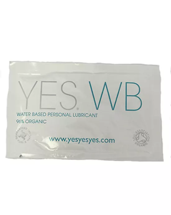Yes Water Based Lubricant 7ml