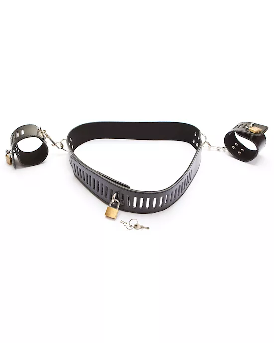 Wrist to waist restraint