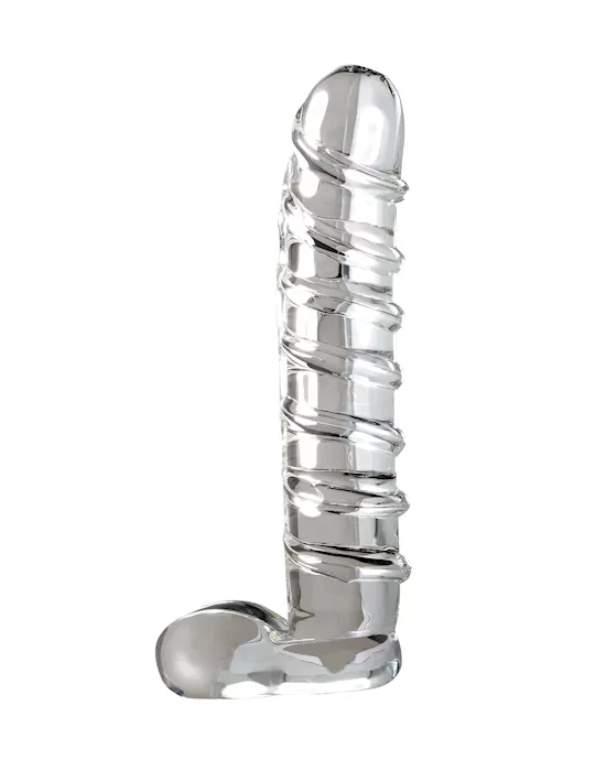 Fetish Fantasy Extreme 9" Extreme Glass Dong