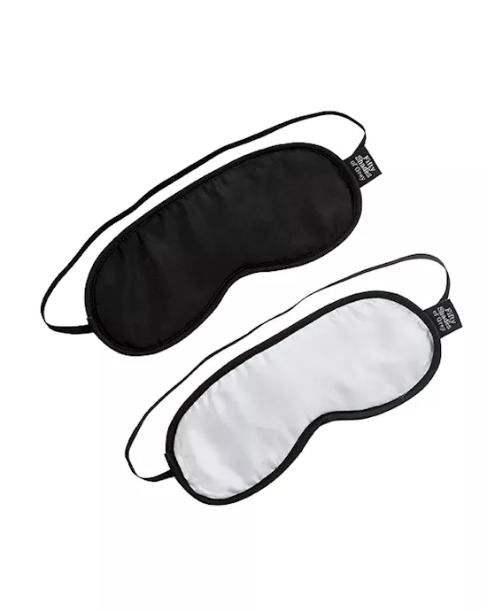 Fifty Shades of Grey No Peeking Soft Twin Blindfold Set