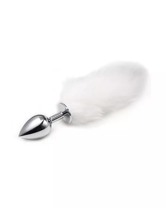 Fluffy Bunny Tail Butt Plug