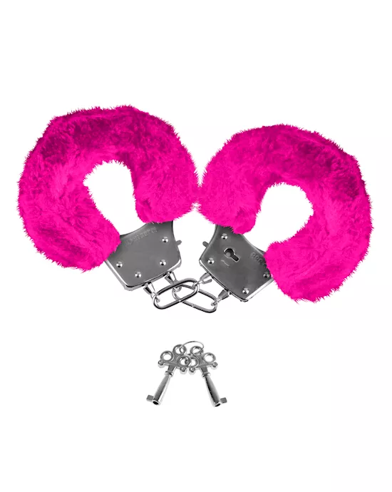 Neon Luv Touch Neon Furry Cuffs
