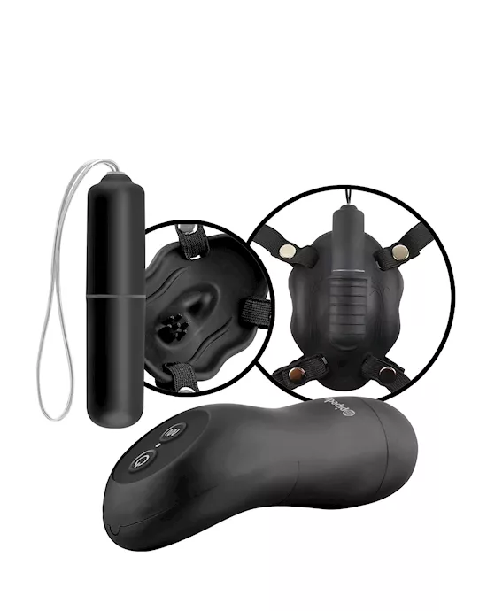 Fetish Fantasy Limited Edition Remote Control Butterfly Strap-on