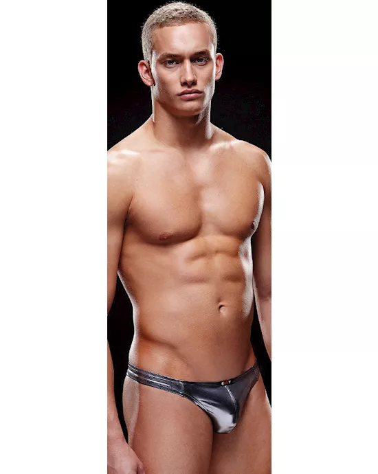 Liquid Metal Low-rise Mens Thong