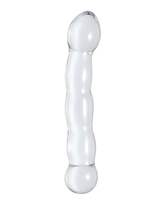Double Trouble Compact Crystal Dildo