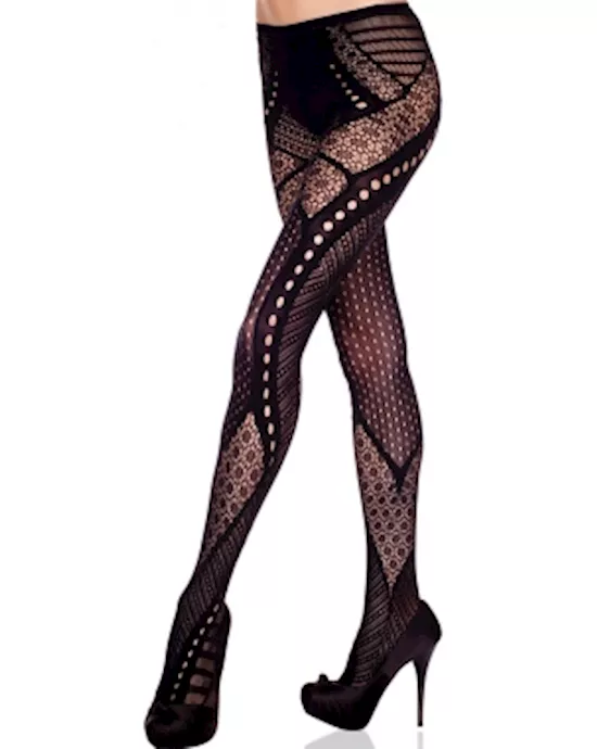Multi Pattern Tight Pantyhose