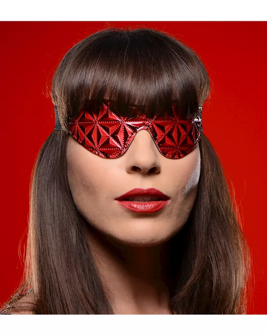 Crimson Tied Full out Embossed Blindfold