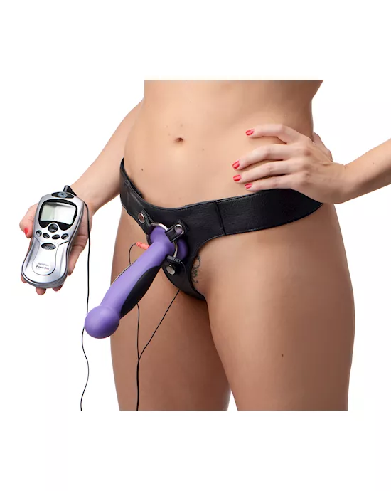 Deluxe Estim Strap On Harness Kit with Powerbox